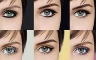 Как красить круглые глаза