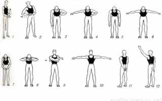 Гимнастика для плечевого сустава по бубновскому