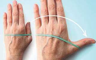 Как разработать палец после перелома