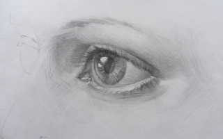 Как рисовать глаза